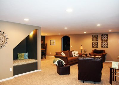 Custom Home Living Room