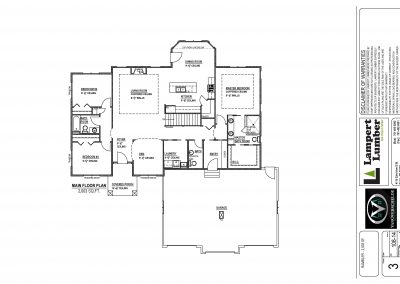Avondale Custom Home Floor Plan